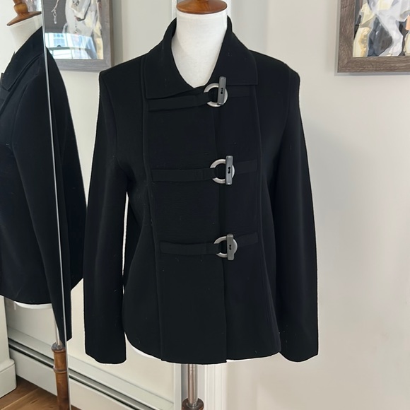 Saint James Sweaters - Saint James Breton Wool Sweater in Black Size 8.